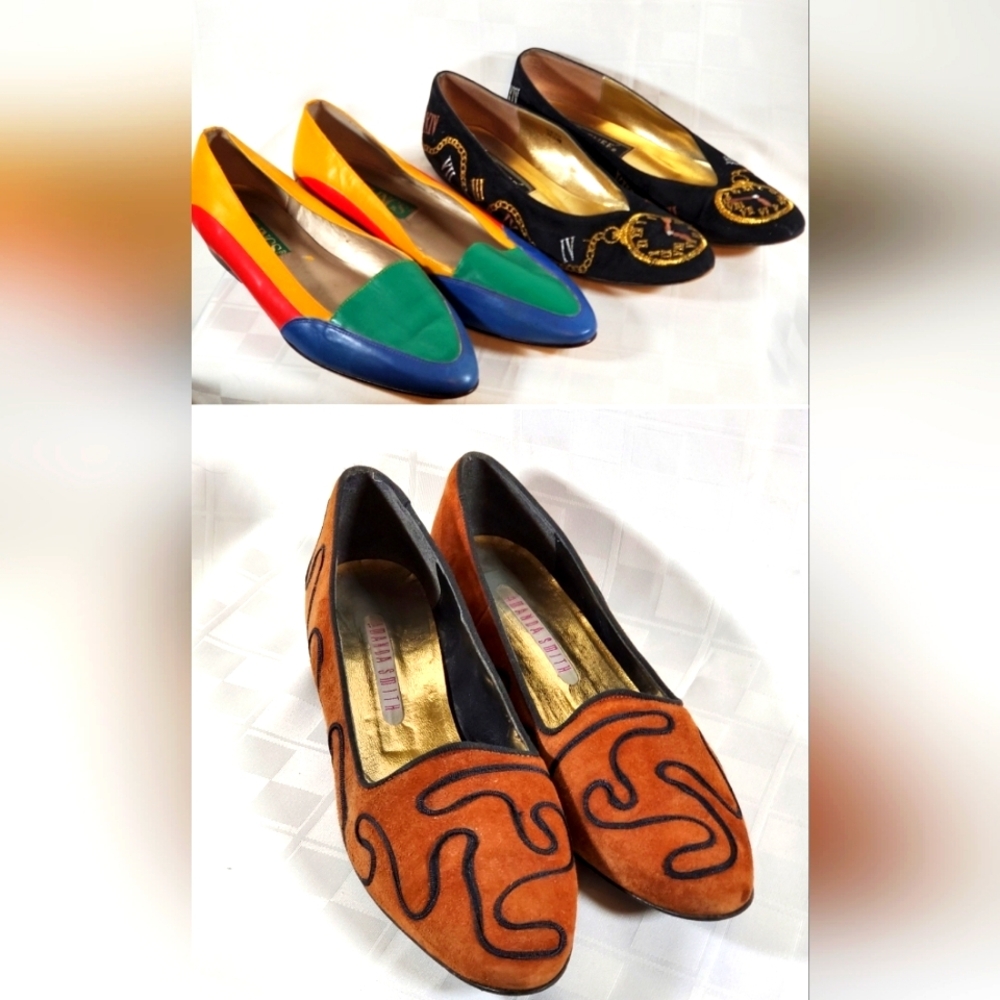 Designer Flats Bundle 3 Pair Size 6